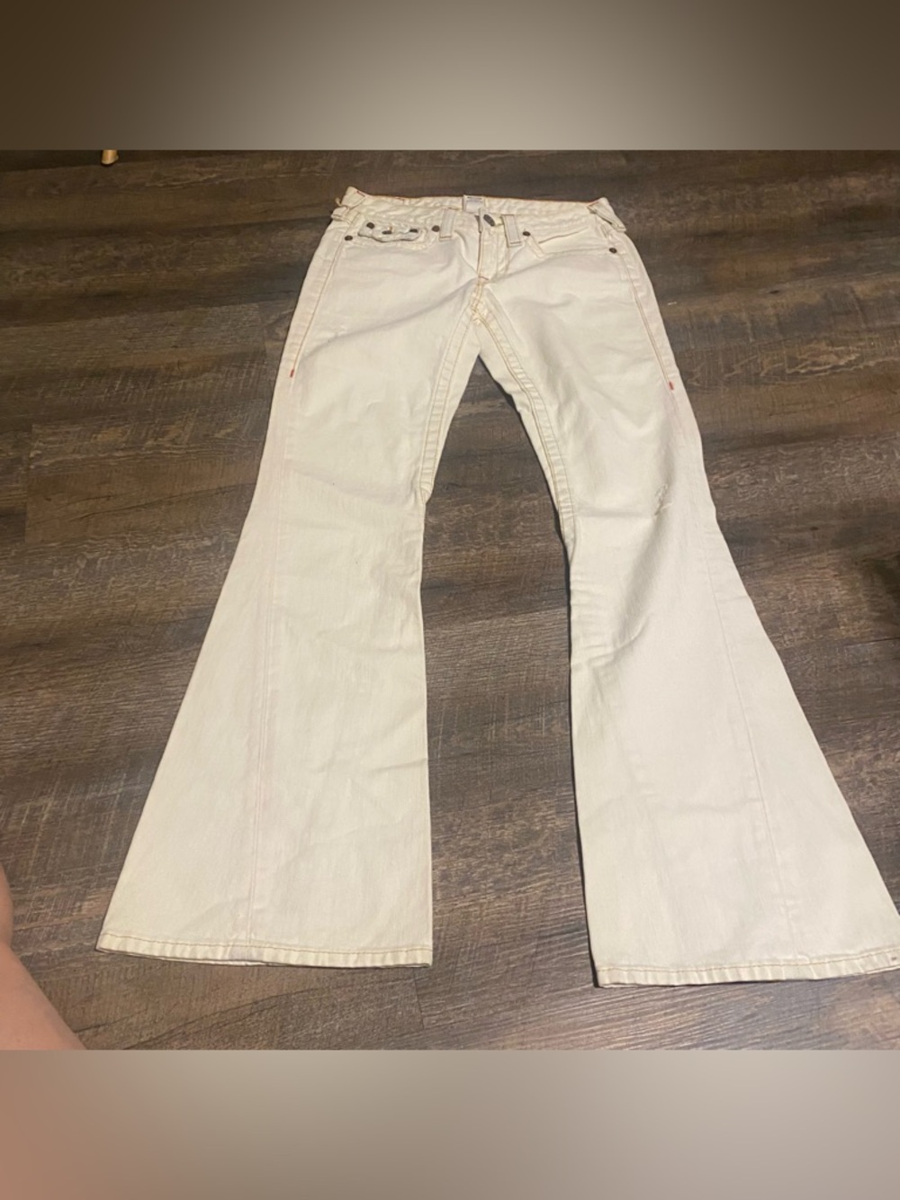 Vintage True religion Joey Pants Ivory Made In USA